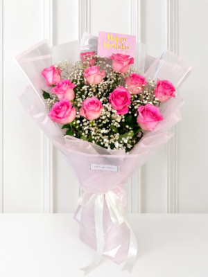 Pink Rose Bouquet