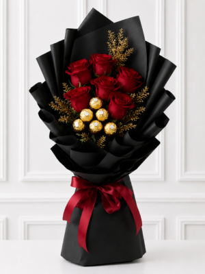 Roses & Ferrero Rocher Chocolate