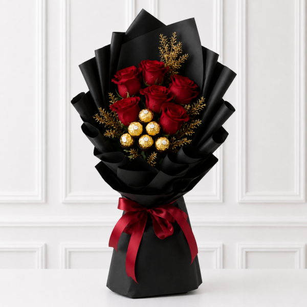 Roses & Ferrero Rocher Chocolate