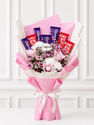 Chocolate & Flower Bouquet